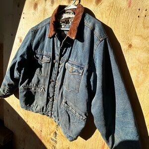 Vintage Distressed Jean Jacket